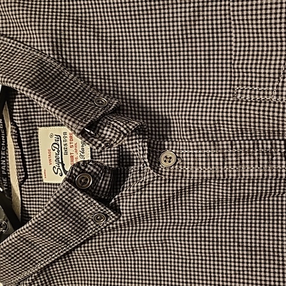 Superdry Men's checkered button down shirt - Picture 4 of 8